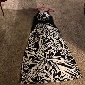 Black and White Maxi